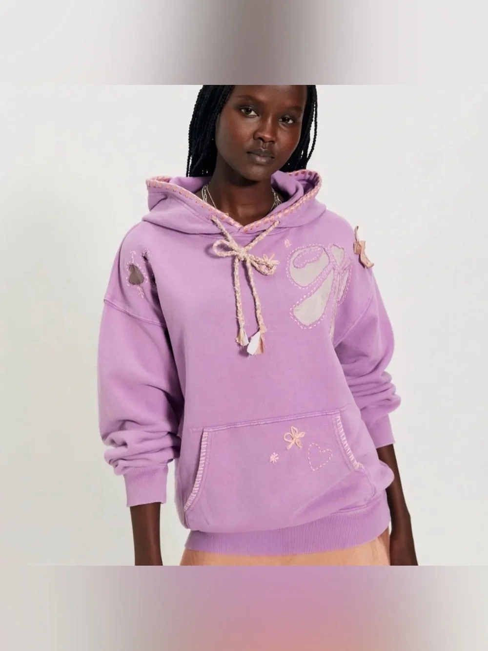 NWT Free People Love Letters Hoodie